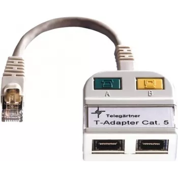 TELEGÄRTNER T-Adapter Cat5e į 100Base-T/ISDN RJ45 skirstytuvas (J00029A0013)