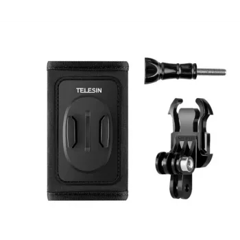 TELESIN Backpack Strap Mount with J-Hook Mount for GoPro/Osmo Action (GP-BPM-003)