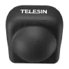 TELESIN Silikoninis objektyvų dangtelis, skirtas Insta360 X4 – juodas