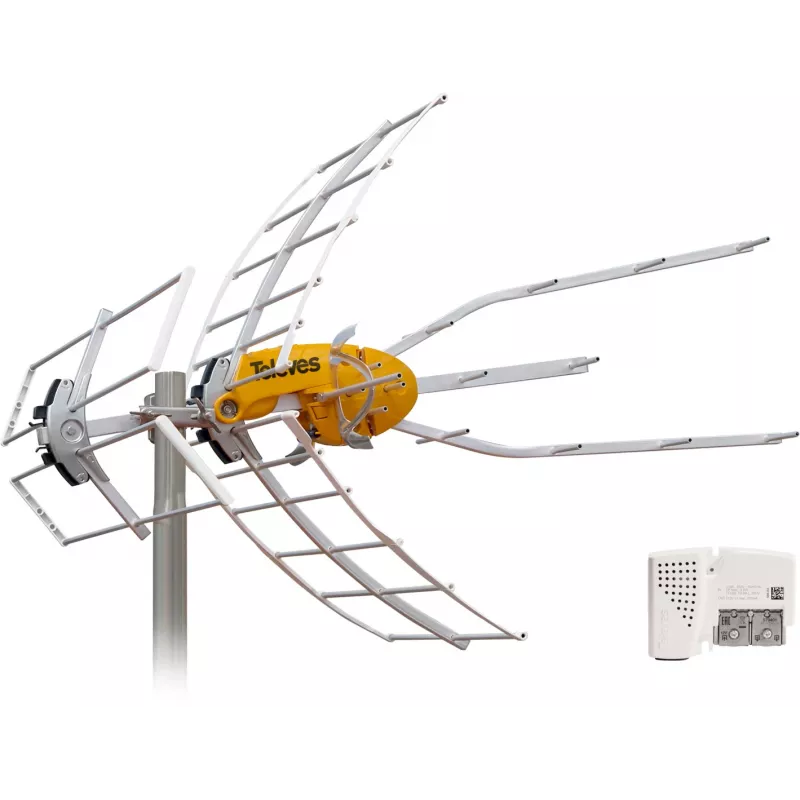 TELEVES Ellipse Mix BIII/UHF (LTE700) TV antena su BOSS technologija – Ref. 148821