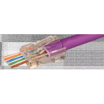 TELEVES RJ45 vyriškas prakišamas UTP Cat6 connector (209906)