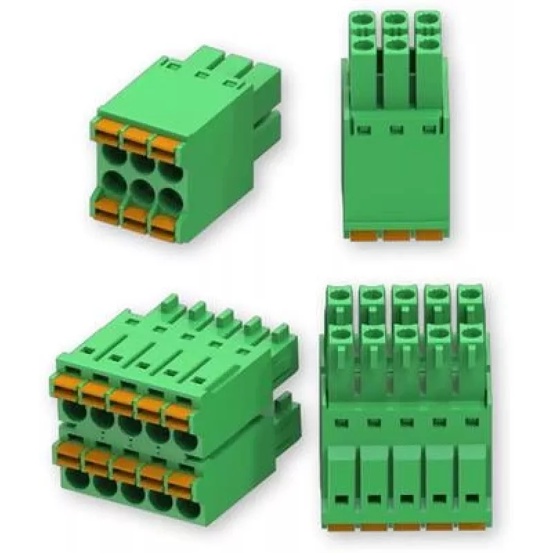 Teltonika PR5MEC15 kištukų rinkinys, 2x5 kontaktų, 2x3 kontaktų, 300V
