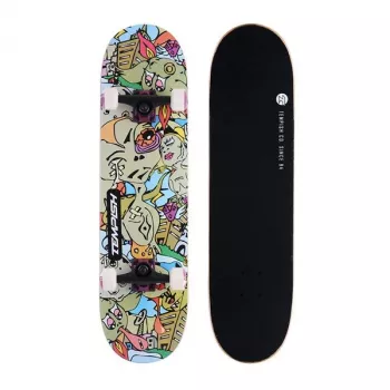 Tempish Crazzy Skateboard – 31 col. klevo lenta, ABEC-7 guoliai, 54 mm 99A ratai