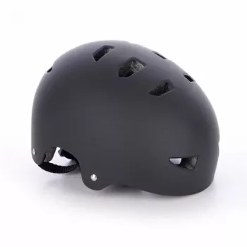 Tempish WRUTH Inline Šalmas S – Juodas Hardshell Riedučių ir Paspirtuko Šalmas, 52-54 cm, CE EN 1078