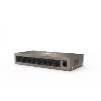 Tenda TEG1008M 8 prievadų Gigabit Ethernet komutatorius | 16Gbps metalinis darbalaukio modelis