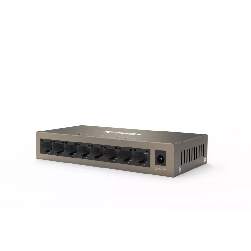 Tenda TEG1008M 8 prievadų Gigabit Ethernet komutatorius | 16Gbps metalinis darbalaukio modelis