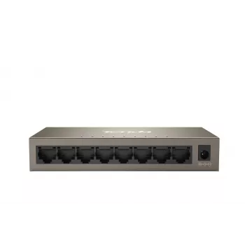 Tenda TEG1008M 8 prievadų Gigabit Ethernet komutatorius | 16Gbps metalinis darbalaukio modelis
