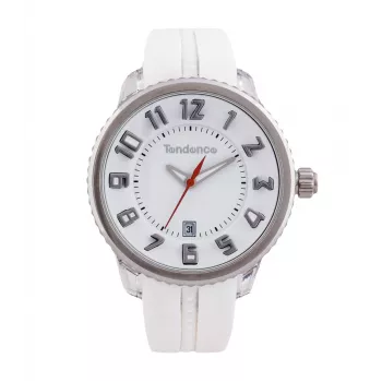 TENDENCE Women's Watch 2093013 40mm White Silicone