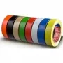 tesa 4104 Pakavimo juosta, 50 mm x 66 m, juoda, PVC, natūralaus kaučiuko klijai, didelio sukibimo, 3 ritinėliai 04104-000081-00