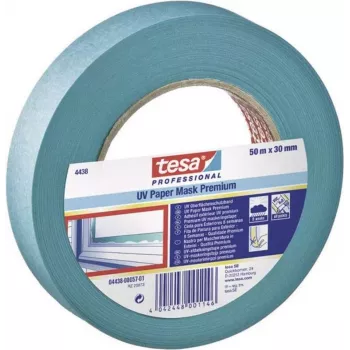 TESA 4438 mėlyna maskavimo juosta 50 m x 30 mm, akriliniai klijai, 1 ritinys 4438-17-00