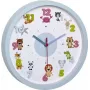 TFA 60.3051.14 Little Animal sieninis vaikų laikrodis – šviesiai mėlynas – 30,9 cm – kvarcinis – analoginis – tylus judesys