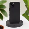 TFO Silicone Case, skirta Xiaomi Redmi A7 Pro – matinės juodos spalvos smūgiams atsparus galinis dangtelis