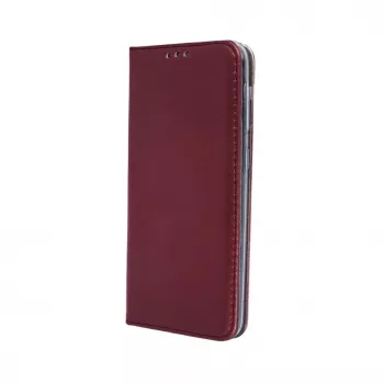 TFO Smart Magnetic Wallet Case, skirtas Xiaomi Redmi A7 Pro, bordo spalvos