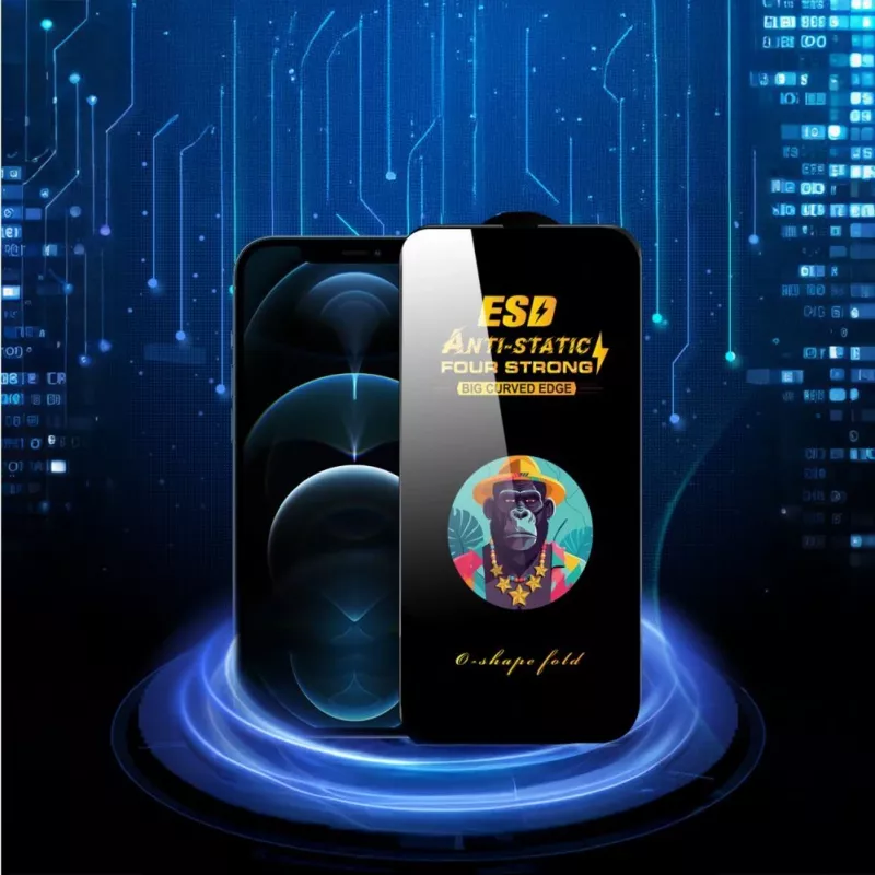 TFO Universal Tempered Glass 9D OneFit AI-57 6,7 colio ekrano apsauginis stiklas