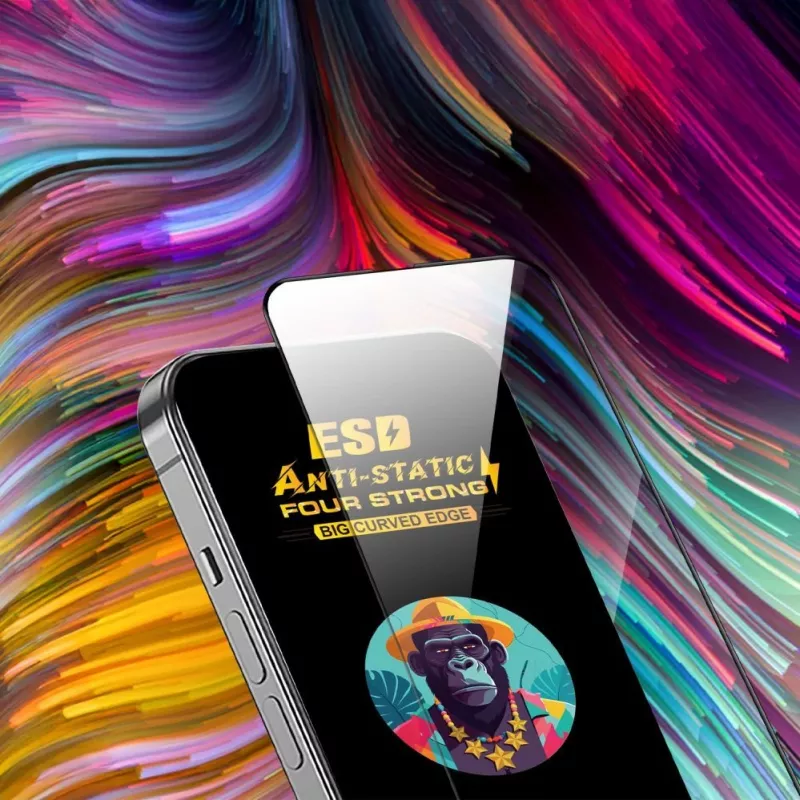 TFO Universal Tempered Glass 9D OneFit AI-57 6,7 colio ekrano apsauginis stiklas