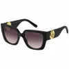 THE MARC JACOBS Moteriški katės akies formos akiniai nuo saulės MARC687S807 Juodi/Pilki gradientiniai 54mm