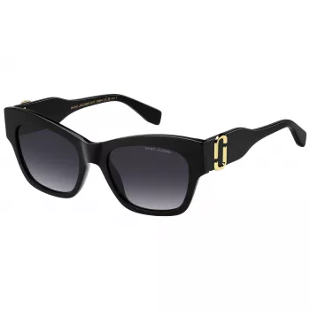 THE MARC JACOBS moteriški akiniai nuo saulės MARC762S807 juodas acetatas pilkas gradientas 54mm