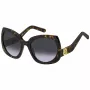 THE MARC JACOBS Moteriški Akiniai nuo Saulės MARC808S086 – Juodas Acetato Rėmelis, Pilki Gradientiniai Lęšiai, 57 mm