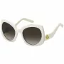 Moteriški akiniai nuo saulės THE MARC JACOBS MARC808SSZJ juodi acetatiniai su pilkais gradientiniais lęšiais 57/23/130 mm