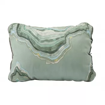 Therm-a-Rest Compressible Pillow Cinch Topo Wave Large