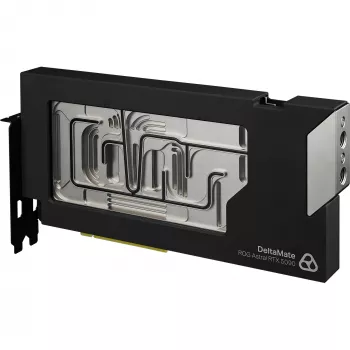 Thermal Grizzly DeltaMate GPU Water Block for Astral RTX 5090, ARGB, with Backplate - Acrylic, Black