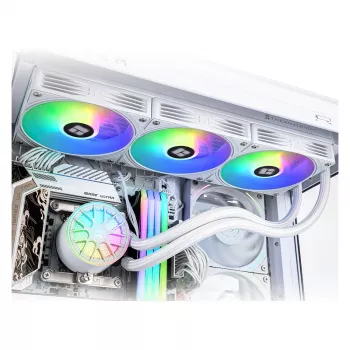 Thermalright Aqua Elite V6 RGB 360mm baltas skysčio procesoriaus aušintuvas