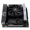 Thermalright AXP90-X36 Black žemo profilio procesoriaus aušintuvas, 92mm PWM ventiliatorius, ITX, Intel ir AMD