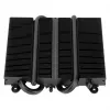 Thermalright AXP90-X36 Black žemo profilio procesoriaus aušintuvas, 92mm PWM ventiliatorius, ITX, Intel ir AMD