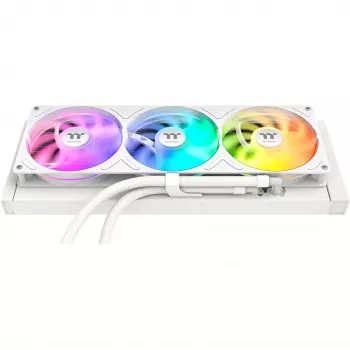 Thermaltake ST360 Ultra Snow White 360mm All-in-One Liquid Cooler su 2.1 inch IPS LCD ekranu