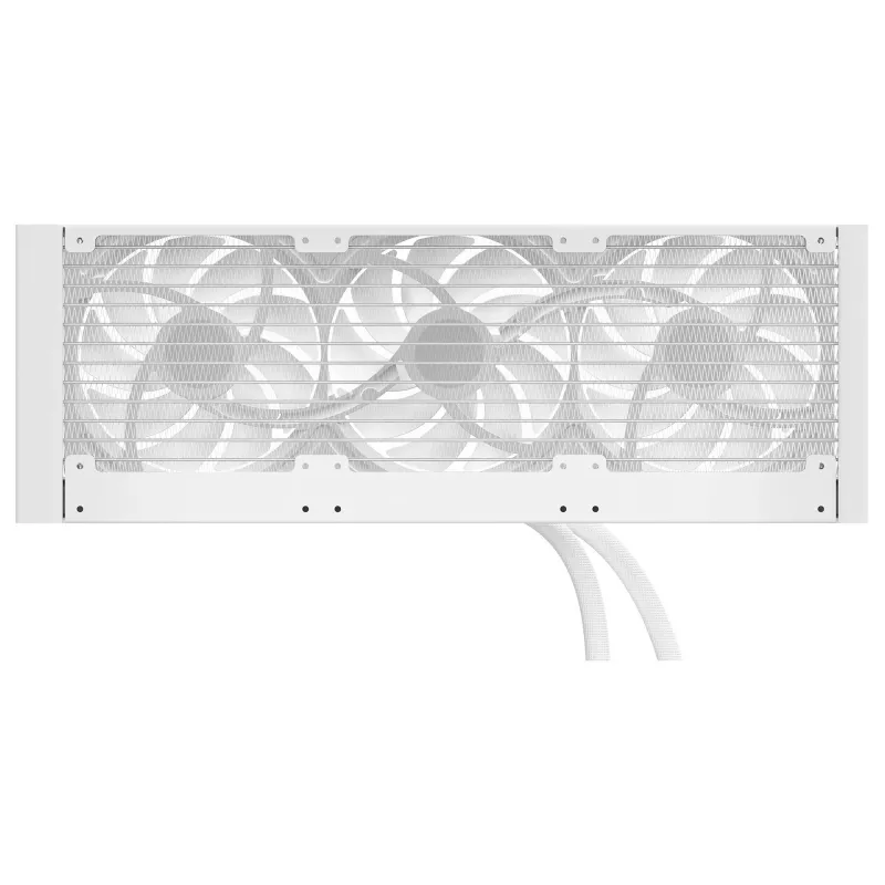 Thermaltake ST360 Ultra Snow 360 mm skysčių aušinimo sistema, 7 colių IPS LCD, balta