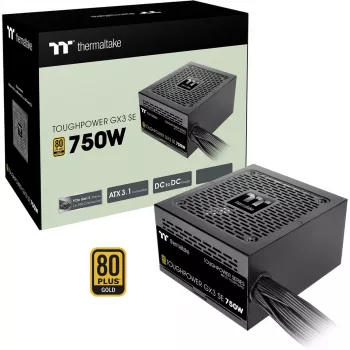 Thermaltake Toughpower GX3 SE 750W maitinimo blokas 80 PLUS Gold ATX 3.1 PCIe 5.1