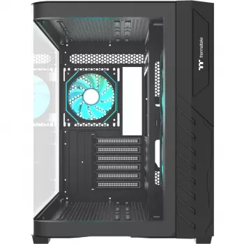 Thermaltake Vision 330 CR ARGB SE Edition Mid Tower korpusas, juodas, 3x grūdintas stiklas, 3x CT140 ARGB ventiliatoriai