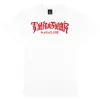 Thrasher marškinėliai Chinatown White L dydis