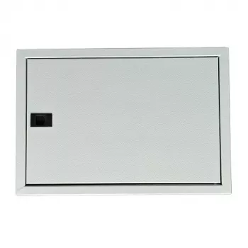 TIBOX AS116 paviršinio montavimo skirstomasis skydas 440x300x115mm, 16 modulių, skaidrios durelės, vidaus