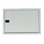 TIBOX AS116 paviršinio montavimo skirstomasis skydas 440x300x115mm, 16 modulių, skaidrios durelės, vidaus