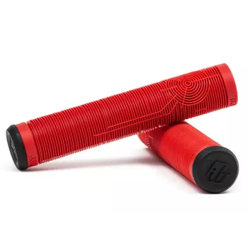 Tilt Metra Pro Scooter Grips Gum - 165mm, 22,2mm Inner Diameter, Flangeless, with Nylon Bar Ends