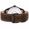 Timberland vyriškas laikrodis TBL16004JYU03 43 mm mėlynas ciferblatas, ruda odinė apyrankė