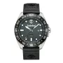 Timberland TDWGB0029402 Henniker II vyrų laikrodis, 44 mm, juodas odinis dirželis, juodas ciferblatas, kvarcinis