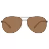 Timberland TB9086-6249H Vyriški poliarizuoti akiniai nuo saulės, matinė juoda, žali, 62 mm