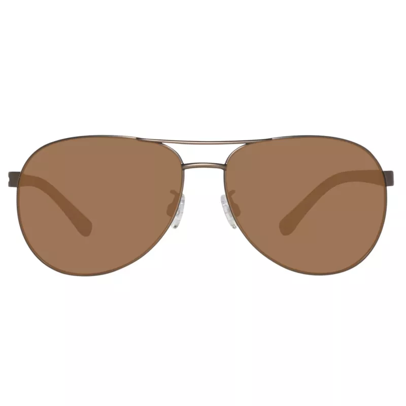Timberland TB9086-6249H Vyriški poliarizuoti akiniai nuo saulės, matinė juoda, žali, 62 mm