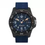 TIMEX vyriškas laikrodis Expedition North Field Post Solar TW2V40300 – 46 mm nerūdijančio plieno korpusas, žalias ciferblatas, rudas odinis dirželis, saulės kvarcas