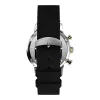 Timex vyriškas analoginis kvarcinis laikrodis Expedition Scout TW2W60300A – 43 mm, juodas ciferblatas, ruda odos juosta, INDIGLO apšvietimas