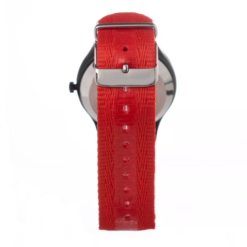 TIMEX vyrų laikrodis TW2V10900LG 41mm žalias odinis dirželis juodas ciferblatas