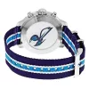 Tissot PRS 516 vyrų šveicariškas kvarcinis chronografas 42 mm sidabrinis ciferblatas rudas odinis dirželis T095417170373