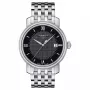 TISSOT T-Classic Bridgeport moteriškas laikrodis 40mm, nerūdijantis plienas, Šveicariškas kvarcinis