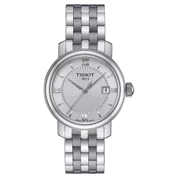 TISSOT T-Classic Bridgeport Moteriškas Laikrodis 29mm Nerūdijantis Plienas T09701011038
