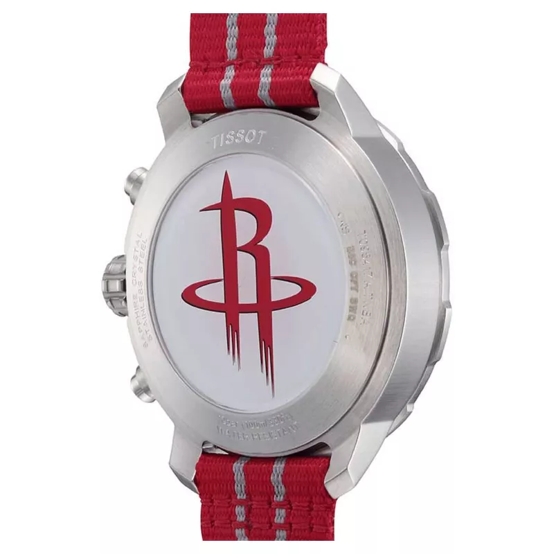 TISSOT T-Sport Chrono XL Classic Vyrų Laikrodis 42mm Sidabrinis Ciferblatas Mėlynas Tekstilinis Dirželis Šveicariškas Kvarcinis Chronografas T09541717037
