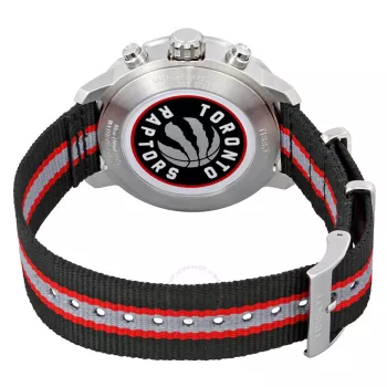 TISSOT T-Sport PRC 200 Vyriškas Šveicariškas Kvarcinis Chronografas 42mm Nerūdijantis Plienas Juodas Ciferblatas