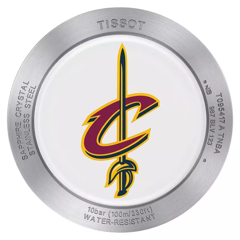 TISSOT T-Sport Quickster Chronograph vyrų laikrodis 42mm juodas ciferblatas NATO dirželis T0954171707