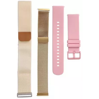 Titmo Loop I-110 Gold išmanioji apyrankė su EKG, HRV, ŠSD, KŠS, SpO2, IP68, Bluetooth